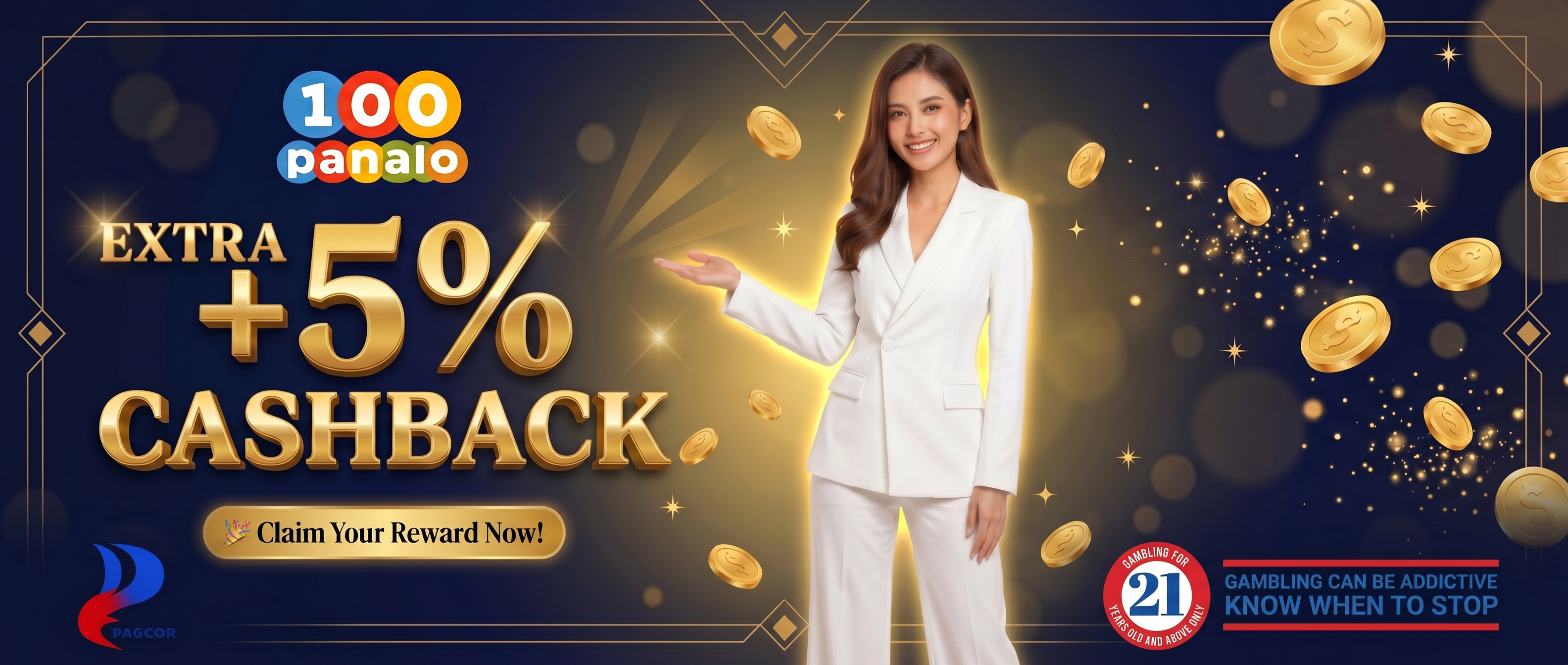 🎉 Extra 5% Cashback Promo